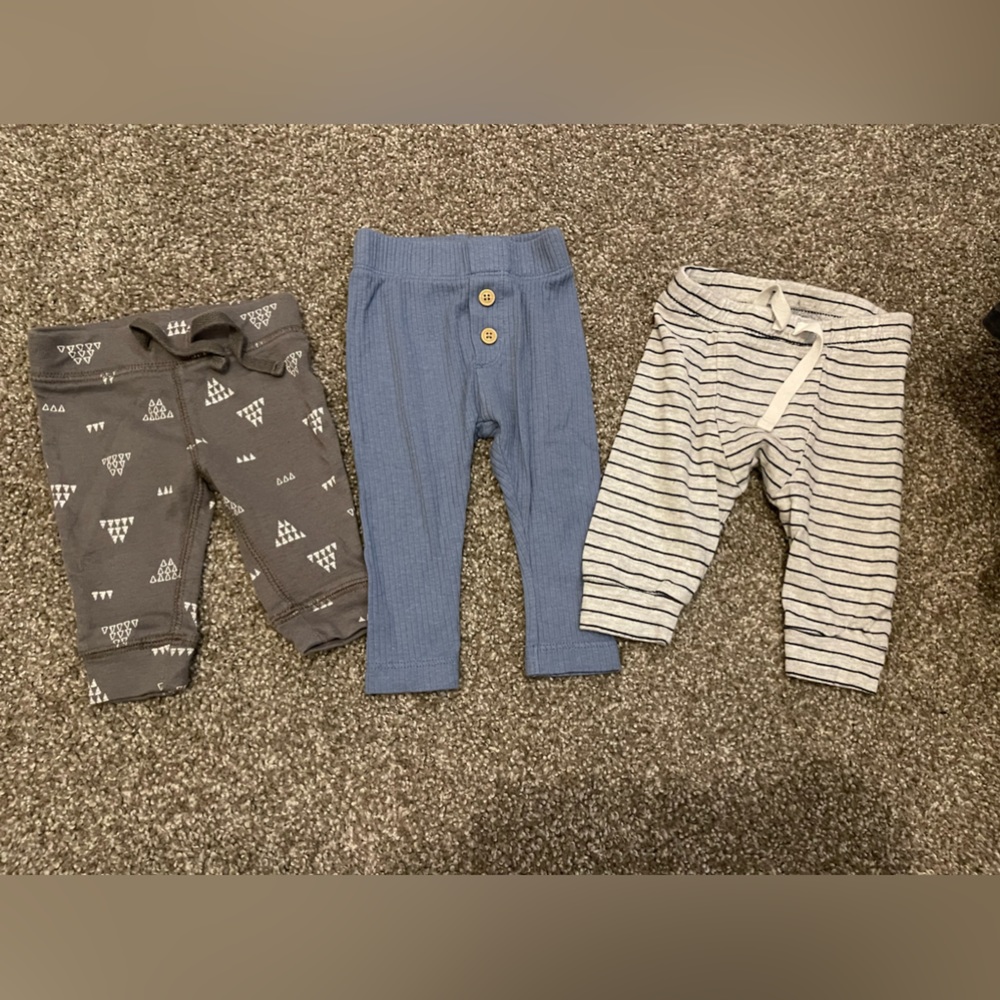 0-3 Month Pants lot